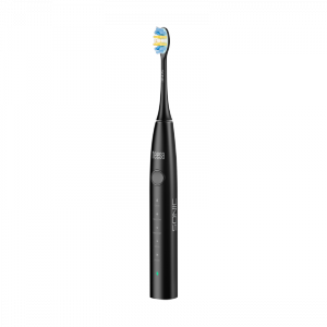 Soniczna szczoteczka do zębów TEESA SONIC 2 czarna , 5 trybów pracy, etui podróżne , USB typ C 