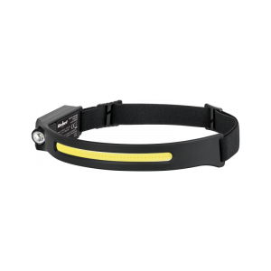 Latarka czołowa akumulatorowa (5W COB+ 3W Led) - opaska