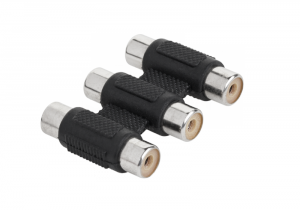 Złącze 3 RCA gn - 3 RCA gn