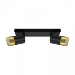 PUZON SPT GU10 2L BLACK/GOLDEN