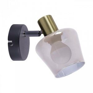 AYRA E14 1C BLACK/GOLD