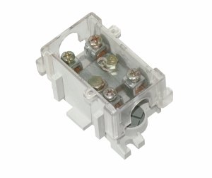 Listwa zaciskowa LG 1x25/16 z osłoną termoplastyczną 1/10 E.4028 Pawbol