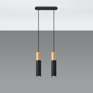 Lampa wisząca PABLO 2 czarna