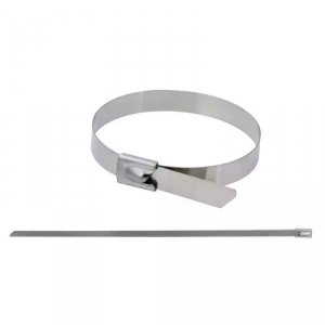 Stalowe opaski zaciskowe, 7.9x520mm, SS304, 5szt.