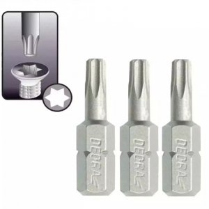 Końcówki wkrętakowe Torx T27x25mm, 3szt blister