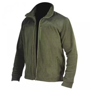 Bluza polarowa z wstawkami, 280g/m2, rozm.M, kolor zielony