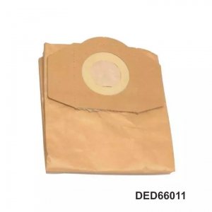 Zapasowe worki papierowe 30l, 5 szt do DED6601