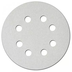 Tarczki ścierne białe 180mm, gradacja 180, rzep, kpl 5szt