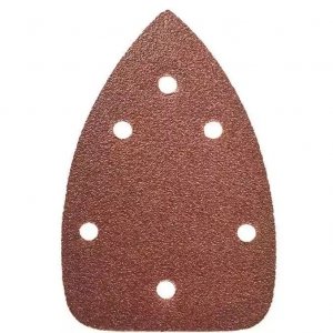 Papier ścierny Delta 150gr, 140x140x80mm, rzep, kpl 5szt