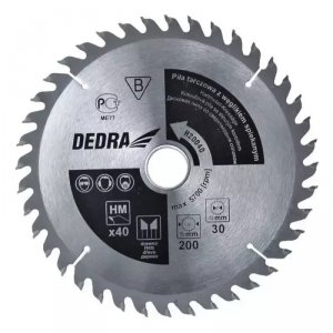 Piła tarczowa do drewna 80z śr.250x30 mm