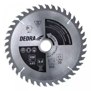 Piła tarczowa do drewna 40z śr.350x30 mm