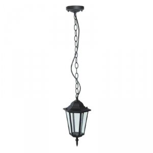 Oprawa zwieszana ogrodowa na łańcuchu V-TAC lamp czarny mat VT-752