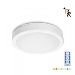Plafon z czujnikiem ruchu LED NAIROS G2 18W 3CCT LX IP65 biały Kobi Premium