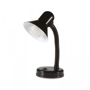 Lampka biurkowa ŚMIESZEK 1xE27 czarna Kobi
