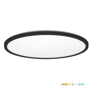 Plafon LED NIVERA CIRCLE 32W 3CCT IP54 czarny Kobi Premium 