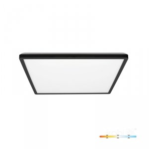 Plafon LED NIVERA SQUARE 18W 3CCT IP54 czarny Kobi Premium 