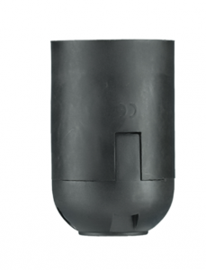 Oprawka termoplastyczna E27, 4A, 250V, czarna, D.3005, Pawbol