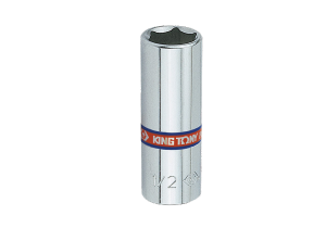 NASADKA DŁUGA 1/4 CALOWA 11/32 x 50mm 6-kąt. Cr-V King Tony