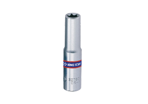 NASADKA DŁUGA GWIAZDKOWA 1/4 E-TORX E6 x 50mm, Cr-V King Tony