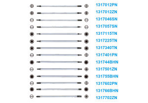 WKRĘTAK DWUSTRONNY PŁASKI 5mm + 7mm x 175mm King Tony