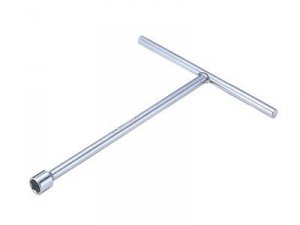 KLUCZ NASADOWY KRÓTKI TYPU T 17mm 140x160mm, CHROM King Tony