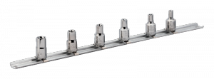 Nasadki 1/4 TORX 6 szt. na szynie BAHCO