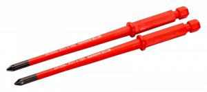 Grot wymienny izolowany SLIM PZ2x100 mm do wkrętaka 808060, 2 szt. BAHCO