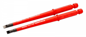 Grot wymienny izolowany SLIM do śrub płaskich 0.8x4.0x100 mm do wkrętaka 808060, 2 szt. BAHCO