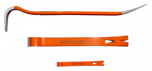 Zestaw łomów rozbiórkowych - płaski 625 mm, mini 190 mm, premium 380 mm BAHCO