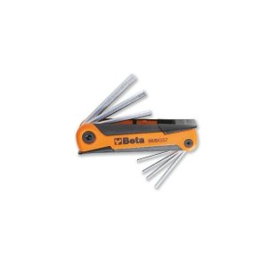 Zestaw 7 kluczy trzpieniowych imbusowych 1.5-6 mm w rękojeści, 96/BGS7 Beta