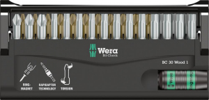 Zestaw bitow Bit-Check 30 Wood 1 Wera