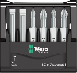 Zestaw bitów Bit-Check 6 Universal 1  Wera