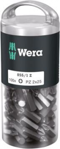 Bit 1/4DIN3126E6,3 do srub z lbem z gniazd. TORX 40x25mm opakowanie 100szt. Wera