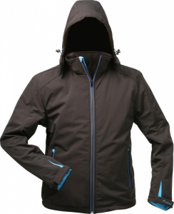 Kurtka, softshell z kapturem, roz. XL, czarna
