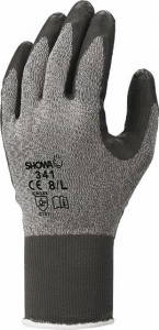 Rękawice montażowe szare 341-9/XL  (10 par)