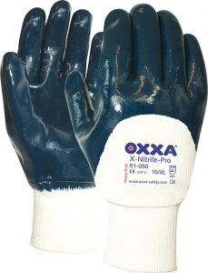 Rękawice Oxxa X-Nitrile- Pro, mankiety otwarte, rozmiar 10  (12 par)