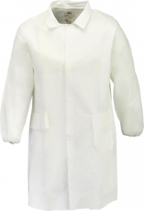 Fartuch CoverStar, 65 g/m², rozmiar S, biały