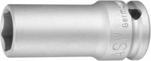 Udarowa koncowka wymiennaklucza nasadowego, dluga 1. 41mm ASW