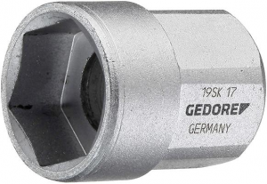 Nasadka 6-kątna 1/2, wewn.19x30,5mm GEDORE