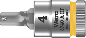 Nasadka wktetakowa 1/4 d.srub z gniaz.6-kat.z funkcja przytrzym,4x28mm Wera