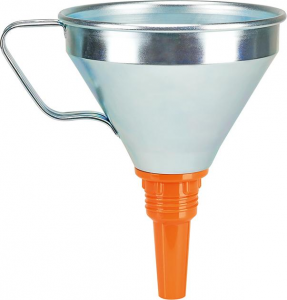 Lejek, z blachy bialej, zsitkiem 02342 Ø 160mm 1,3l PRESSOL