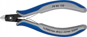 Szczypce tnące boczne, precyzyjne, 120 mm, 79 02 120, KNIPEX