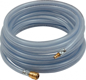 Zest.weza PVC ze zlacz.i tulejka wtyk.10m,13x3mm,przezroczysty RIEGLER