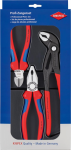 Zestaw szczypiec dla profesjonalistów, 3-cz. 00 20 09 V01, KNIPEX