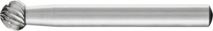 Frez trzpieniowy HSS, kulisty, F 0605 3 6mm 6x5,4mm Pferd