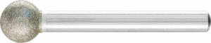 Sciernica trzpieniowa diamentowa D126, ksztalt kulisty 6x3mm Pferd