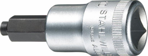 Nasadka wkretakowa 1/2 d.srub z gniaz.6-kat. z czopem 14x60mm STAHLWILLE