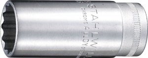 Nasadka 3/8 17mm, 12-kątna, długa STAHLWILLE