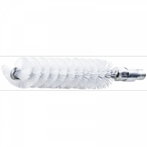 Szczotka do rur z gwintem M6Ø12mm, drut nylon.gładki 0,15mm Lessmann