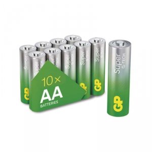 GP Bateria alkaliczna SUPER AA (LR6) 10PP